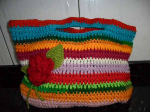 BOLSA EM CROCHE 5