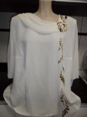 BLUSA CREME